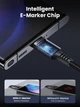 Кабель зарядный UGREEN USB C to USB C Charger Cable 100W кабель для быстрой зарядки 1 м Black (US555) - изображение 4