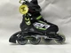 Комплект дитячий (роликові ковзани, шолом, захист) Rollerblade SPITFIRE CUBE 33-36.5 Black/green - изображение 6
