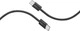 Кабель Promate EcoLine-CC200 USB-C to USB-C 60W Power Delivery 2 м Black (ecoline-cc200.black) - изображение 1