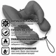 Дитяча подушка для автокрісла, коляски Baby Travel Classic Pillow, (Onario Baby) ART-0000646, Сірий - зображення 7