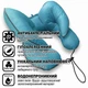 Дитяча подушка для автокрісла, коляски Baby Travel Classic Pillow, (Onario Baby) ART-0000643, Блакитний - зображення 7