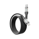 Кабель для зарядки и обмена данными USB YOKI YK-CY23 CYBER Series Type-C to Lightning 30W (3A/10V) 1.2m Черный - изображение 5