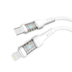 Кабель для зарядки и обмена данными USB YOKI YK-CY23 CYBER Series Type-C to Lightning 30W (3A/10V) 1.2m Черный - изображение 9