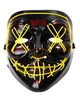 Судная ночь ABC Purge Mask, неоновая маска, питание от батареек - изображение 5
