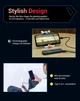 Зовнішня кишеня для M.2 SSD NVMe PCIe Type-C USB 3.2 Gen 2 (10 Гбіт/сек) металевий корпус RGB підсвітка - зображення 2