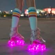 Ролики квады Story Phoenix Flower LED колеса размер 38 (nkx319) - изображение 2