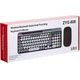 Комплект беспроводной клавиатура с мышью RIAS ZYG-806 Grey-Black (3_04734) - изображение 7