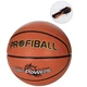 Мяч баскетбольный ламинированный + сетка, игла в комплекте Profi Ball №7 классический Orange - изображение 1