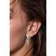 Бижутерия серьги-клипсы-каффы из медицинской стали Triangle EH071-01 Silver 440 - изображение 2
