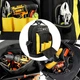 Водонепроникний рюкзак для інструментів AIRAJ Tool Backpack 3319 Чорний+Жовтий колір / Органайзер для інструментів (730818187298) - изображение 9