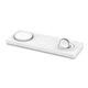 Бездротова зарядка Belkin BOOST CHARGE PRO 3 in 1 Wireless Charging Pad MagSafe White (HPU82, WIZ016vfWh) - зображення 2