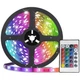 Світлодіодна стрічка гнучка RGB 2835 15 метрів для фонового підсвічування телевізора USB Bluetooth - зображення 1