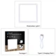 Светодиодная панель для предметной съёмки Puluz PU5131W (30x30см) - изображение 8