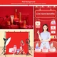 Фон студийный тканевый Puluz PU5207R red Chroma Key 2х2м - изображение 7
