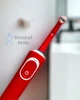 Детские насадки для зубной щетки Oral B Braun на зубную щетку орал би браун Dental Man EB 10 сменные красные мягкая щетина универсальные насадка детская мягкая набор 4 шт для зубов десен и межзубных промежутков на орал б - изображение 8