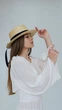 Канотье соломенная летняя с черной лентой D.Hats - изображение 3
