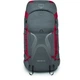 Рюкзак туристический женский Osprey Eja Pro 55 Woman M/L Сірий-Червоний - изображение 3