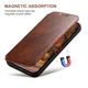 Чохол-книжка Suteni Magsafe Leather Case для Apple iPhone 15 Pro Max Brown - зображення 6