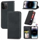 Чохол-книжка Skin Feel Leather Wallet для Apple iPhone 14 Pro Max Black - зображення 1