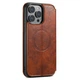Чохол-книжка Suteni Magsafe Leather Case для Apple iPhone 15 Pro Max Brown - зображення 4