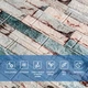 Панель стеновая самоклеющая дизайнерская Sticker Wall 700х770х3mm (D) SW-00001897 - изображение 4