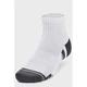 Шкарпетки Under Armour 1379528-100 Performance Cotton 3 пари Qtr білий LG (196883995226) - зображення 3