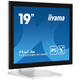 Монитор сенсорный 19" IPS Iiyama T1932MSC-W1SAG безрамочный экран Белый - изображение 2