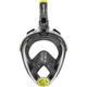 Маска для плавания Aqua Speed Spectra 2.0 9921 чорний, жовтий 247-30 L/XL (5908217699213) - изображение 2
