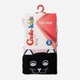 Детские колготки 4-5 лет хлопковые для девочек Conte Kids Tip-Top 466 104-110 см Черные/Светло-розовые (4810226319604) - изображение 2