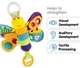 М'яка іграшка підвіска Світлячок Фреді Lamaze L27024 з прорізувачем та пищалкою - зображення 3