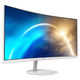Монітор 34" MSI PRO MP341CQW VA безрамковий/вигнутий екран Білий - зображення 3