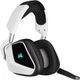 Наушники беспроводные Corsair Void RGB Elite Wireless White (CA-9011202) - изображение 3