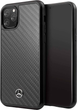 Панель Mercedes-Benz Hard Case Leather Carbon Fiber для Apple iPhone 11 Pro Max Black (3700740460405) - зображення 1