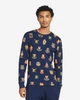 Лонгслів Polo Ralph Lauren Long Sleeve Collegiate Print Thermal Crew Color: Navy PW25HF A0EO M - зображення 1