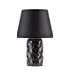 Лампа керамическая настольная Leti Black 32 см 36066 - изображение 1