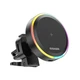 Магнитный держатель для телефона с беспроводной зарядкой Essager RGB Magnetic Car (ACPH004) - изображение 1