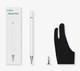 Універсальний стилус сенсорна ручка 2в1 Stylus pen GOOJODOQ для Android iOS Windows iPad Apple білий - изображение 10