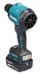 Повітродув 2-в-1 акумуляторний Makita DAS180Z (200 м/с, 1.1 м3/хв, 103 мбар, LXT, без акумуляторів та зарядного пристрою) - зображення 6