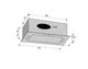 Вытяжка Ventolux punto 52 bk (900) pb pc - изображение 7