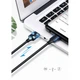 Дата кабель USB 2.0 AM to USB-C 3.0m 3.0A 18W US287 Black Ugreen (60826) - изображение 5