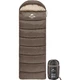 Спальний мішок Naturehike U150 NH20MSD07 Brown Left (6927595764381-L) - зображення 1