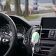 Холдер WIWU CH-306 with MagSafe Magnetic Attached Wireless Charger Car mount Silver - изображение 5