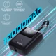 УМБ Promate PowerPod-10 10000 mAh USB-C/USB-А порт, USB-C кабель (powerpod-10.black) - изображение 2