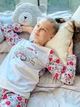 Подростковая пижама для девочки Носи своє 6076-024-33-2 170 см Серая с сердечками (p-4255-97051) (p-4255-97051) - изображение 7