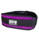 Пояс атлетичний жіночий Gorilla Wear 4 Inch Women's Lifting Belt Black/Purple M - зображення 1