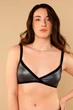 Верх купальника з м’якою чашкою Brabrabra 42B Темне серебро (97416) - зображення 1