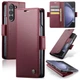 Чехол книжка CaseMe Leather Magnet Case для Samsung Galaxy Fold5 burgundy - изображение 2