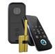 Універсальний електронний замок-редуктор Smart lock PES David black - зображення 3