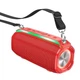 Портативная Беспроводная Bluetooth Колонка HOCO Rick sports BT speaker HC23 IPX4 | RGB подсветка, 10W, BT5.3, FM, TF, USB, TWS | Red - изображение 1