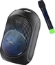 Портативна Бездротова Bluetooth Колонка Акустика з мікрофоном Hoco DS26 WIRELESS |BT5.0| AUX/FM/USB/TF/TWS/30W | Чорний - зображення 1